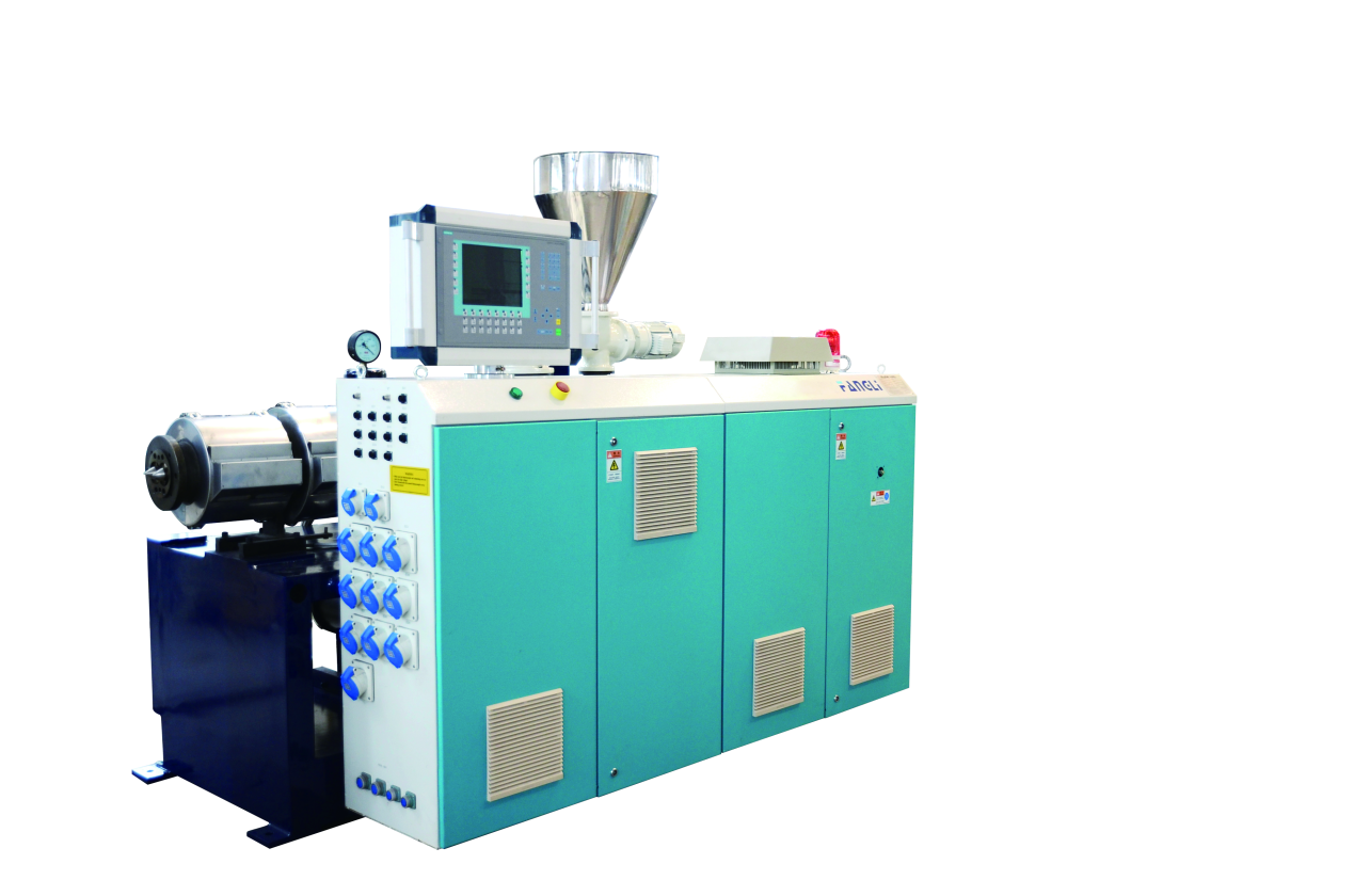 Extruder Plastik Skru Berkembar Kon